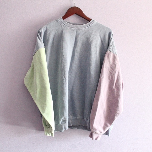 Vintage Sweaters - Vintage Colorblock Pullover